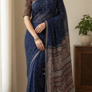 Item Code-DD31, Beautiful Semi Cotton Saree